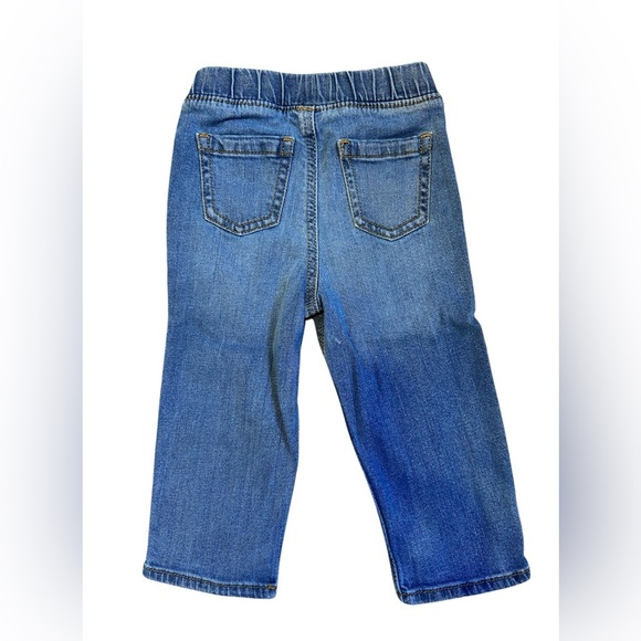 Toddler boys elastic waist Jumping Bean Jeans. - Picture 2 of 5